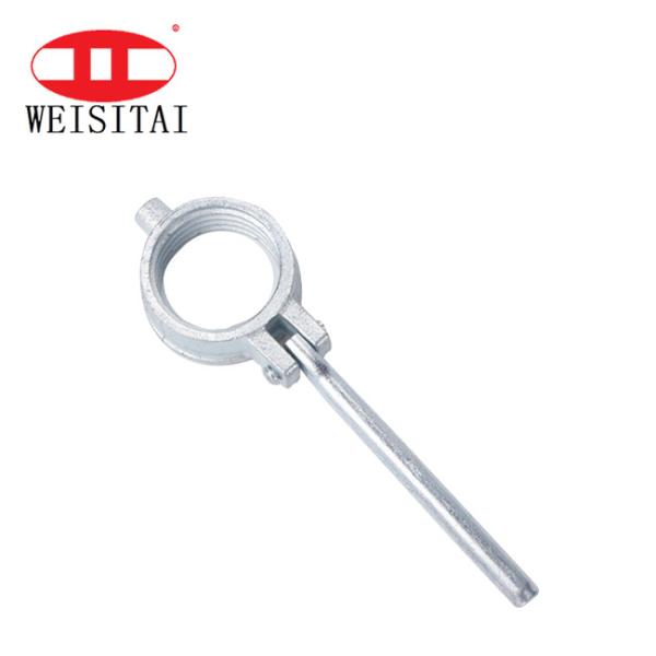 Buy 76MM Adjustable Pole Steel Scaffolding Prop Parts Sleeve Nut at wholesale prices