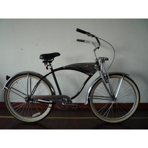 26" Spring Suspension Fork Beach Cruiser Bike Vintage City Bicycle with CE ISO9001 CPSC