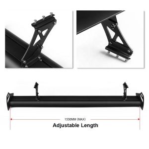 Punchless Adjustable Rear Wing Spoiler 135cm Length