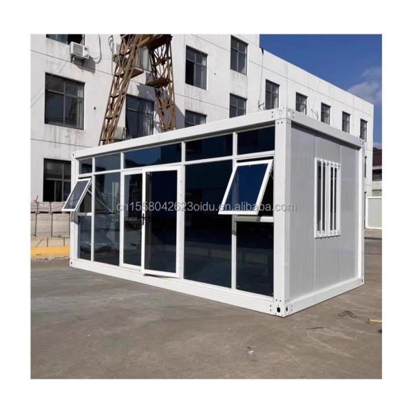 Buy Modern Outdoor Living 20ft 40ft Prefabricated Mobile Houses Expandable Steel Sandwich Panel Container with Customized Color at wholesale prices