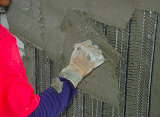 Hy Galvanised Rib Lath Permanent Formwork 0.2mm Thickness 100mm Distance