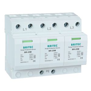 BR-25M 2P Type1 Surge Protection Device SPD T1 Low Voltage Arrester