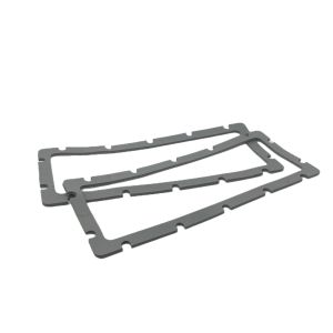 China Waterproof  Battery Pack Sealing Silicone Sponge Gasket Adhesive Backed on sale