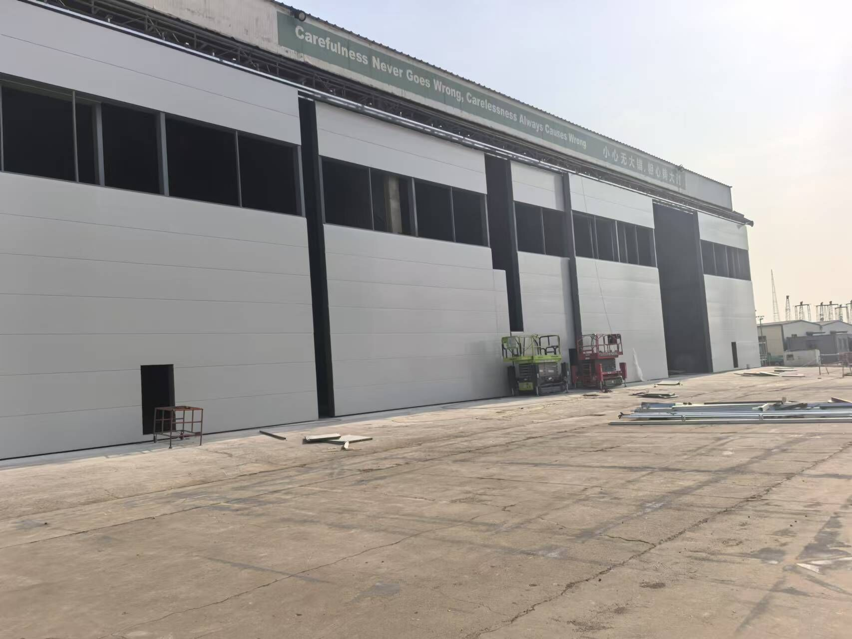 Custom Steel Structure Warehouse Building with H Section Frame