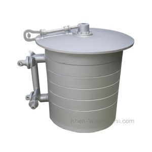 Cylindrical Molten Aluminum Transfer Ladles with Customized Colour and Less Than