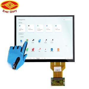 12.1 Inch Industrial Touch Panel LCD With USB I2C RS232 Interface For Transporta
