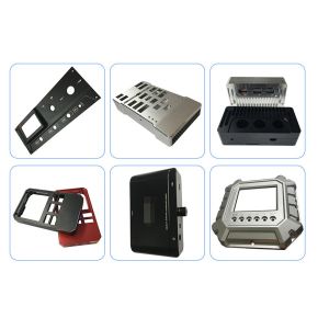 Electronic Panel CNC Precision Machined Parts Compound Machining Aluminum Shell