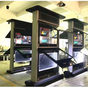 65 Inch 1920x1080 2500 Nits Waterproof Lcd Advertising Display