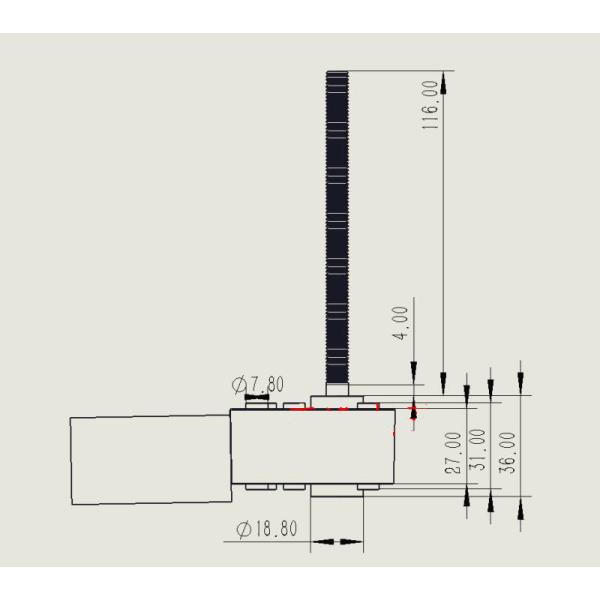 PWM Electric Brushless DC Gearmotor 24 Volt Dc Gear Motor 235rpm