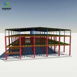Multi-story Prefabricated Steel Structure Warehouse Building Construction Metal