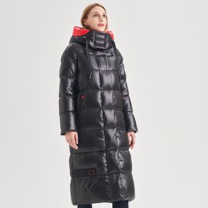 FODARLLOY New Design Winter Warm Thickness Hooded Thick Puffer Jacket