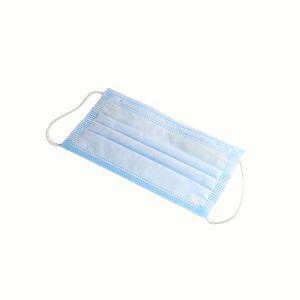 Disposable Medical Face Masks Breathable 3 Ply Dust Mask Environment Friendly