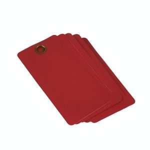 Long Lasting and High Durability Plastic Safety Tag with Custom Design