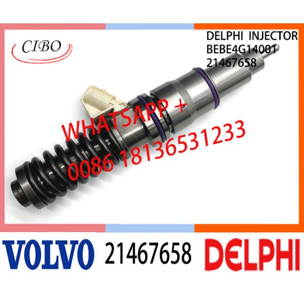 21467658 BEBE4G14001 Fuel engine Diesel Injector 21467658 BEBE4G14001 E3.4 for VOL MD11