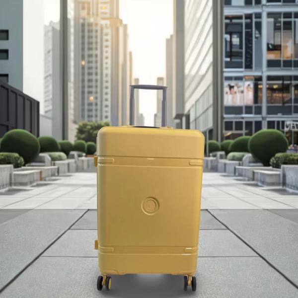 Enjoy Effortless Leisure Trips with Lightweight and Anti-Shock Design Travel Luggage Featuring Silent 360° Spinner Wheels