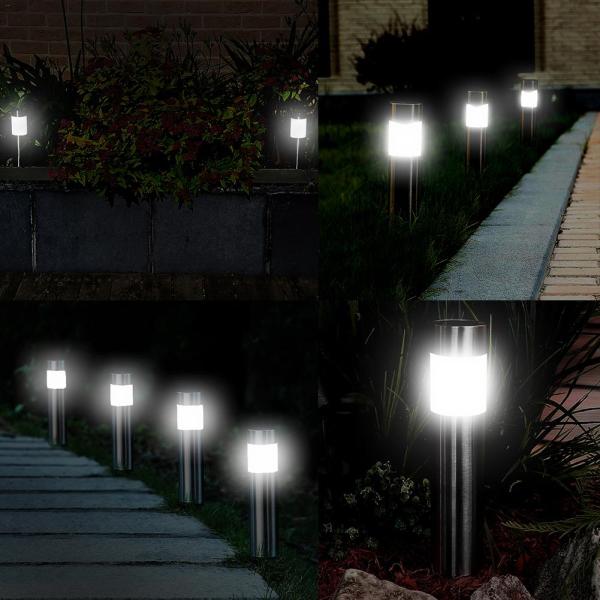 Waterproof IP65 Solar Powered Lawn Lights , Solar Landscape Light For Garden Decorative