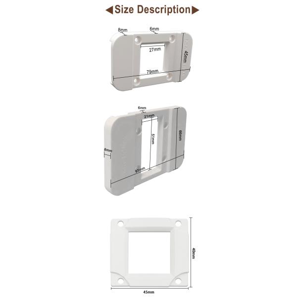 50W Dimming Cob LED Chip 25mm Supporting LED Light Source Holder