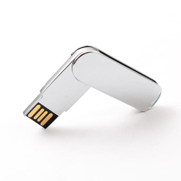 Buy 2.0 Twist Metal USB Drive H2 Test Passed 128GB 256GB CE Approved at wholesale prices
