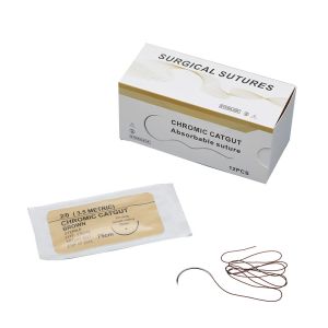 Surgical Chromic Catgut PGA910 Silk Nylon Polypropylene Suture