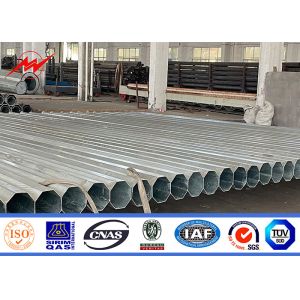 30ft Electrical Power Pole Galvanized Steel Nea Standard
