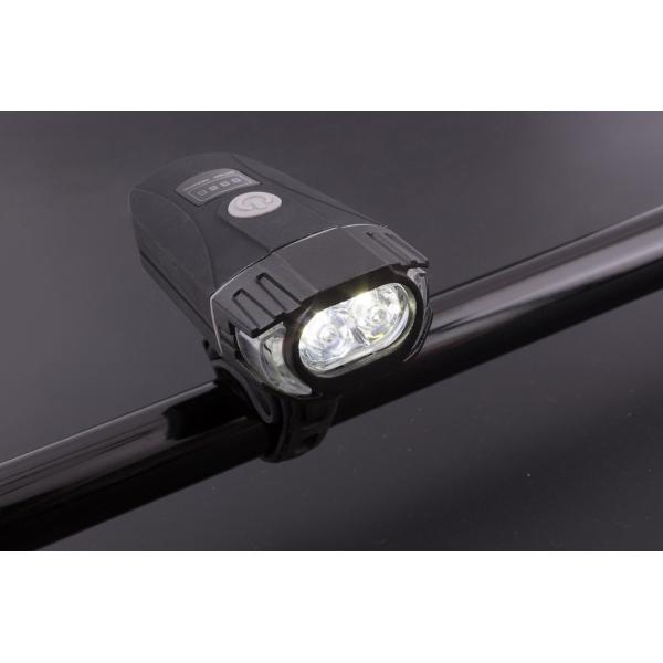 Buy 1500mAh 500LM Front Rechargeable Bicycle Light Aluminum USB Charging at wholesale prices