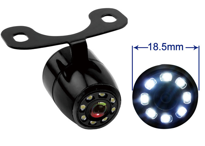 Buy cheap Water proof 18.5mm Metal Shell Butterfly Car Camera with IR or Led Lights and from wholesalers