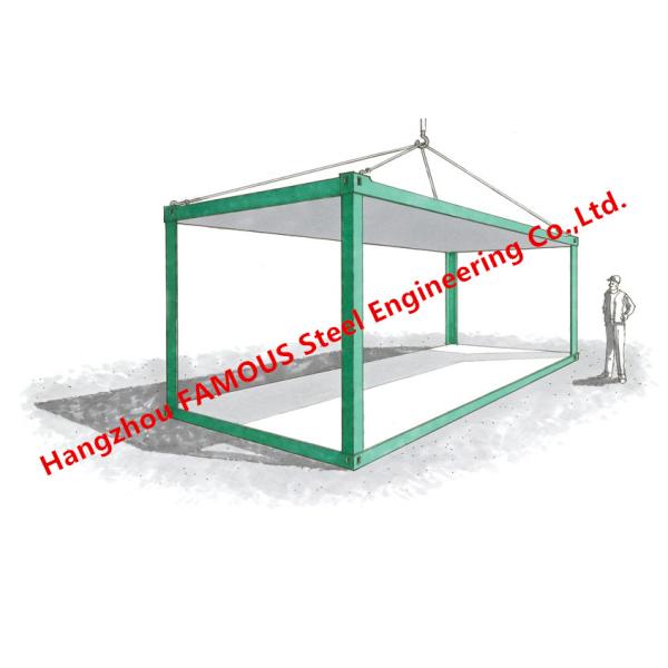 Folding Living Modern Prefab Homes G +1 Floor Modular Integrated Home For Labour Camp Or Site Office