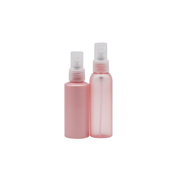 Buy Plastic Fine Mist Spray Bottle 100Ml Round Pink Color 60Ml at wholesale prices