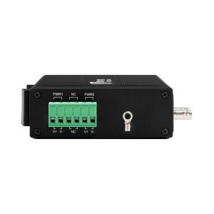 4 Port Industrial PoE Switch Gigabit Unmanaged Network 120W Budget Din Rail