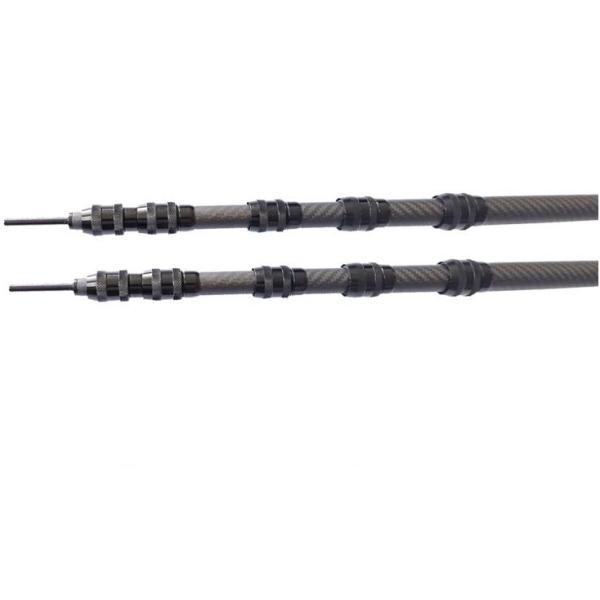 Lightweight Telescopic Poles Machined Carbon Fiber Pipe 10m 15m 45 Feet
