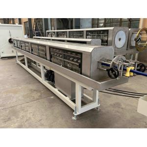 Plastic PPR Single Screw Extruder Drip Irrigation Hose Making Machine