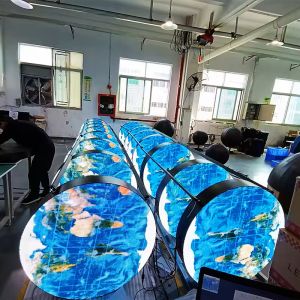 840mm Indoor P2 Round Led Display Video Screen 256x256