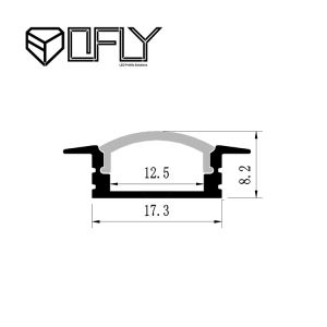 China Manufacturer Recessed Soft Lamplight Anodize Aluminium Alloy LED Profile