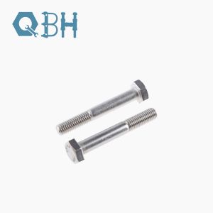 China ISO8765 Fine Pitch Thread Hardware Hexagon Head Bolts on sale