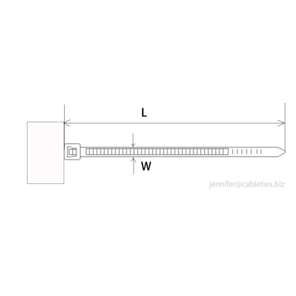 marker tag cable ties
