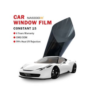 Heat Resistance Car Heat Rejection Film Skin Friendly Sand Proof Carbon Black