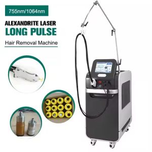 755nm Alexandrite Laser Hair Removal Machine with DCD Cooling