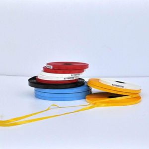 7mm 9mm 10mm White black blue Red Wire Cable Tube Pipe printing meter tape