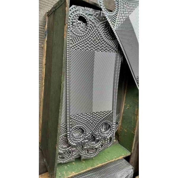 Buy Chemical Resistant Tranter Heat Exchanger Plate With Nitrile Gasket Material at wholesale prices