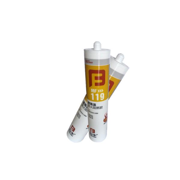 Buy White High Temperature Resistant Building Fireproof Adhesive at wholesale prices
