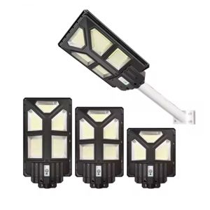 China Outdoor Waterproof Ip65 200W 300W 400W Intergrated All In One Solar Led Street Light With Solar Motion Sensor on sale