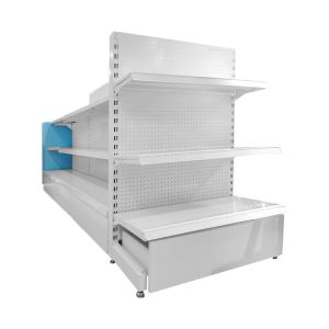 Cold Rolled Steel Supermarket Display Shelving For Customized Display Needs
