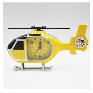 New creative gift product helicopter fighter plane alarm clock
