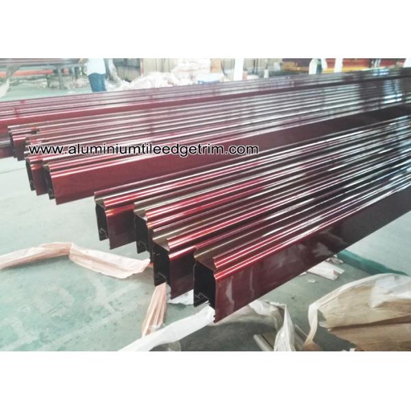 Buy Custom Extruded Aluminium Sliding Door Track Extrusions /  Section at wholesale prices
