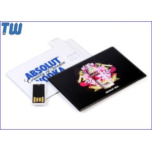 Sliding UDP Chip Business Name Card 2GB Pendrive Storage Disk