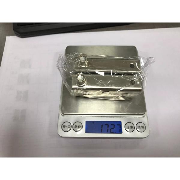 Smooth-Operating Glass Door Pivot Hinge Sets with Magnetic Catch Latch PSS/SSS Finish