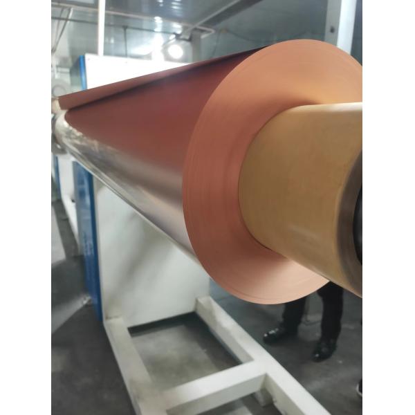 Buy Electrodeposited Thin Copper Foil Double Shiny Good Oxidation Resistance at wholesale prices