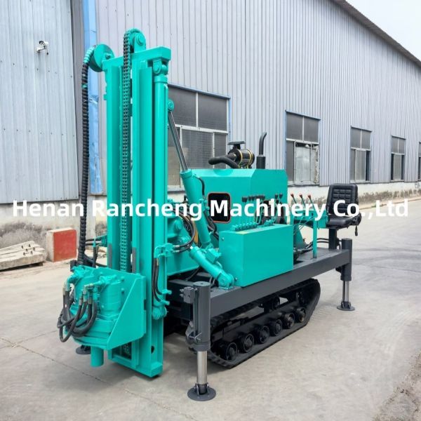 Rubber Tracks Type Mining Small Hydraulic Pile Driver Crawler Down The Hole