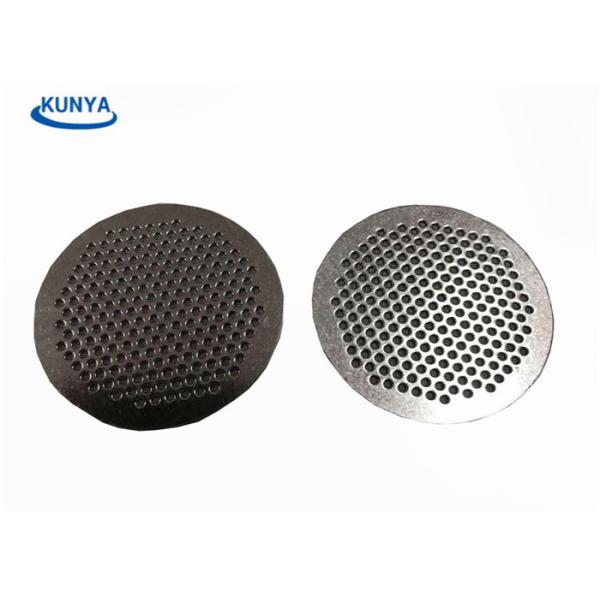 100 Micron 8mm Perforated Metal Welding Mesh Cloth 400mm Round Metal Discs