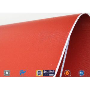 Silicone Coated Fiberglass Fabric Thermal Insulation Materials 1010GSM 51"